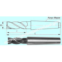 Фреза Концевая d18,0х 90х170 к/х Р6М5  Z=4 КМ2