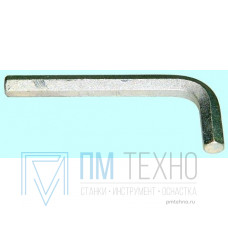 Ключ Шестигранный  2,5мм L110х18мм CrV никель 