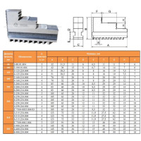 Кулачки прямые  d200 3-200.214.004 (Гродно)