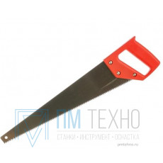 Ножовка 450мм прямой зуб 6TPI с пластмассовой ручкой Top Tools (10А645)