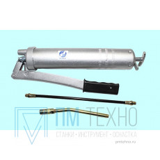 Шприц рычажно-плунжерный, 400куб.см(14oz) с метал. трубкой, шлангом и насадкой LD-839(LD-24004A) 