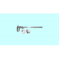 Штангенциркуль 0 - 300 ШЦТ-I (0,02) с твердосплавными губками, нерж. сталь, с глубиномером 