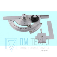 Угломер 0-180° тип1 2УМ с нониусом цена дел. 2 мин. для измерения наружных углов (КрИн)